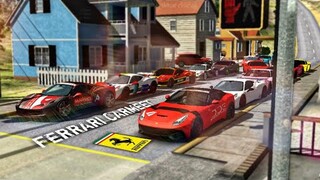Public Ferrari Carmeet in Car Parking Multiplayer