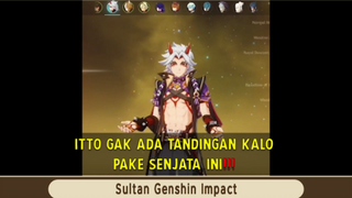 Zhongli Lawan Monster Api - Genshin Impact Indonesia