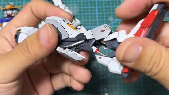 Model Sanzang memainkan lukisan semprot gk mg barbatos berfungsi untuk merakit gk ini dengan detail 