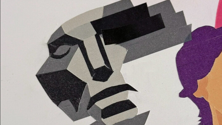 Membuat lanskap selama empat tahun, tantangan menempel ○△□