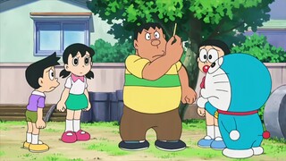 Nobita saw that Dora realized her wish with straw, and he also wanted to use straw to realize his ow