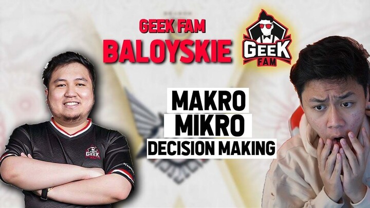 ANALISIS FULL AMEPLAY GEEK FAM BALOYSKIE vs RRQ Hoshi  JEBREAK #1