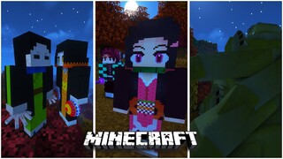 NEZUKO'S BLOOD DEMON ARTS | Minecraft Demon Slayer Mod