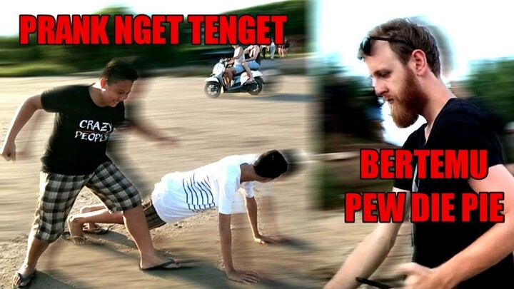 JOGED NGET TENGET DI TEMPAT UMUM & BERTEMU PEWDIEPIE!!! - Prank Indonesia