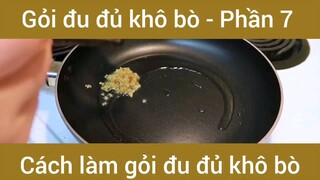 Cách làm gỏi đu đủ khô bò #7