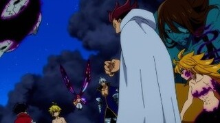 The Seven Deadly Sins Season 2 Episode 23: Merry is surrounded by the Ten Commandments and a war is 