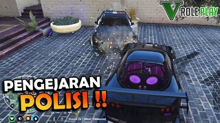 PENGEJARAN POLISI BERLANJUT !! - GTA V ROLEPLAY INDONESIA