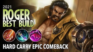 Roger Best Build for 2021 | Top 1 Global Roger Build | Roger Gameplay - Mobile Legends: Bang Bang