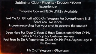 Subliminal Club Course Phoenix – Dragon Reborn Experience download
