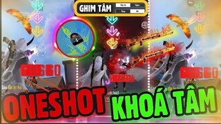 Free Fire | ONESHOT Siêu Dễ Với “CƠ CHẾ KHOÁ TÂM” Chuẩn 99.99% Full Đầu Cực Đỉnh