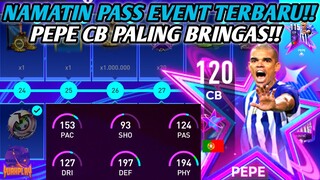 LANGSUNG TAMAT PASS EVENT RETRO STARS PEPE CB OVR 115! CB GG PALING BRINGAS DI FIFA MOBILE YUAHPLAY!