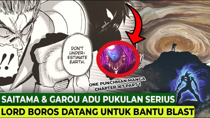 TERUNGKAP !!! BLAST BERSEKUTU DENGAN BOROS UNTUK PINDAHKAN TINJU SAITAMA & GAROU I OPM ch.167 PT. 1