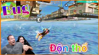 Free fire Bug độn thổ chui xuống lòng đất đảo huấn luyện OB 29 cực hay | Top 3 Bug & trick free fire