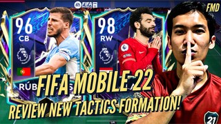 FIFA Mobile 22 Indonesia | Review New Formation Tactic w/ 4321! Meta Ball Position Formation For H2H