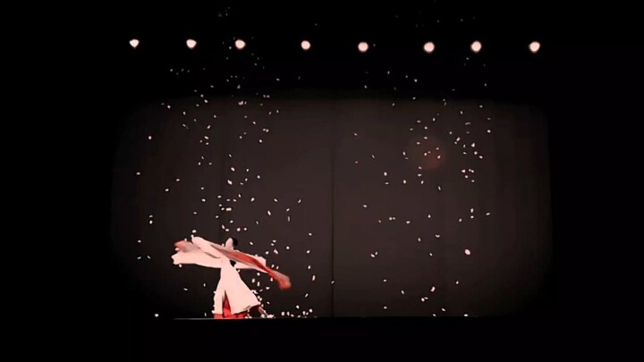Snow fell all over the sky, and she danced the last dance of her life.