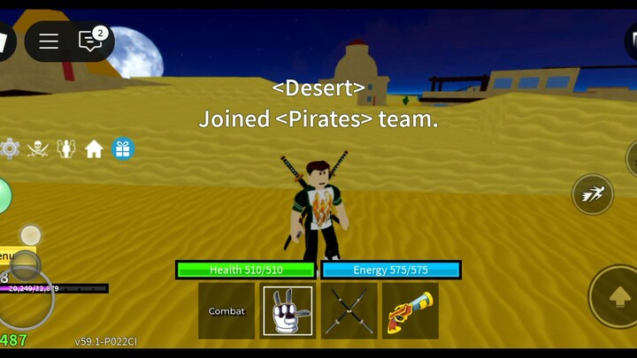 Roblox Blox fruit lv. 68 na ako fruit blade pls follow Naman kayo