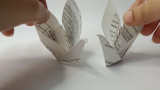 Graceful Swan Origami: Easy DIY Paper Craft Tutorial