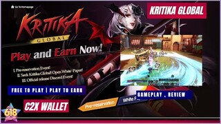 Kritika Global New Free to Play | Play to Earn ( Tagalog )