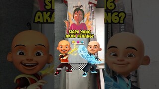 Perang Saudara!! Kak Ros Mode Manusia Api vs Upin Mode Manusia Petir vs Ipin Mode Manusia Air!!