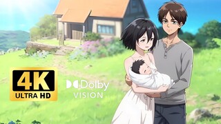4K "Attack on Titan: Eren and Mikasa's Happy Ending" - Film Animasi Pendek Buatan Penggemar yang Dib