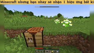 Minecraft nhưng bạn nhảy sẽ nhận 1 hiệu ứng bất kì p4