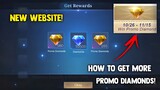 FREE PROMO DIAMONDS AND DIAMONDS! GET FREE! NEW WEBSITE! (LEGIT EVENT) | MOBILE LEGENDS 2021