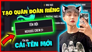 [Free Fire] NOXUSS QUYẾT ĐỊNH TẠO QUÂN ĐOÀN RIÊNG VÀ TUYỂN THÀNH VIÊN SIÊU CUTE MỚI !!