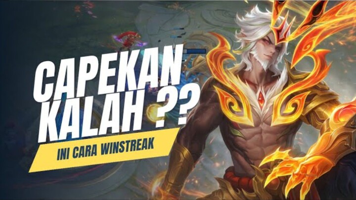 Gimana Cara Winstreak Pakai Sun Jungle?? | Mobile legends