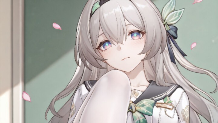 Liu Ying: Do you like my white stockings?