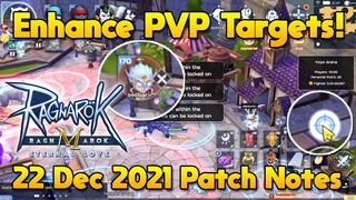 New Ragnarok Mobile 22 Dec 2021 Patch Notes In Game [ROM]