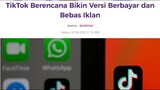 TIKTOK BAKAL Jadi Aplikasi Berlangganan BERBAYAR kalo mau ilangin iklan?!