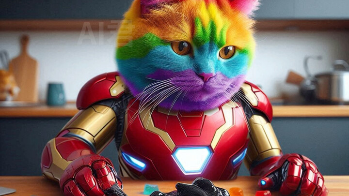 Cô mèo Cầu Vồng lại học thêm một kỹ năng mới vì kẹo QQ!