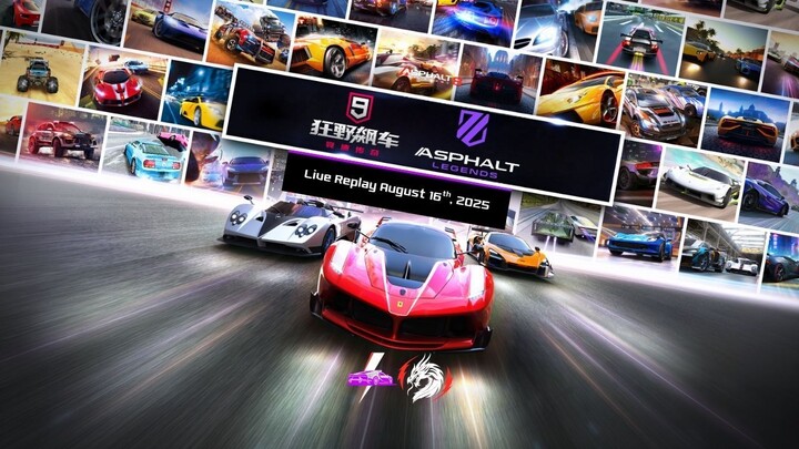 Asphalt Legends Global & Asphalt 9 China Live Replay August 16th, 2025