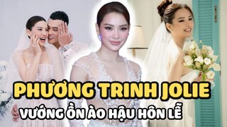 Phương Trinh Jolie vướng ồn ào hậu hôn lễ: Váy cưới nhìn như đồ tắm