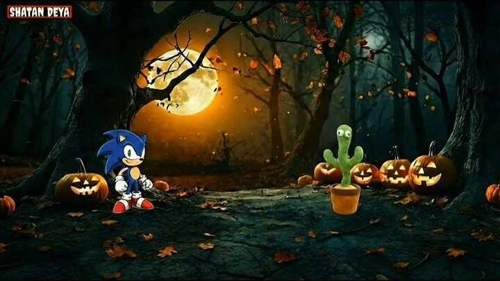 sonic vs Dancing Cactus Toy
