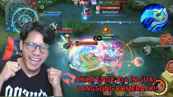 KUNCI KEMENANGAN ITU BARBARIN AJA WKWK | TOP GLOBAL NATAN | MLBB