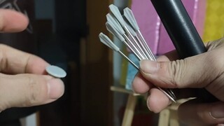 [Panah tiup] Panah tiup peluru tajam/jarum bunga pir hujan lebat, uji tembak optimasi kedua.