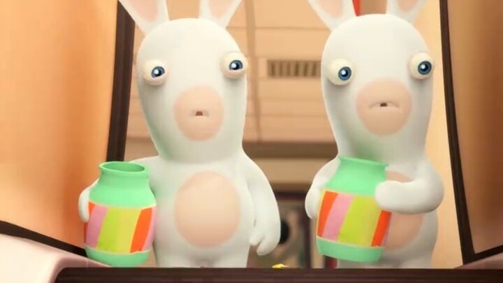This silly rabbit is so cute.