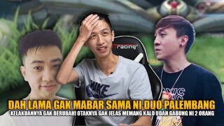 DAH LAMA GA MAIN SAMA INI DUO PALEMBANG.. SUMPAH LIAT KELAKUAN MEREKA GA PERNAH BOSEN WKWK