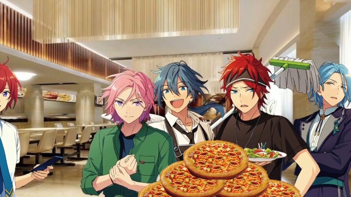 [Ensemble Stars! อันซันบุรุสุทาสุ! ] โรงอาหารชั้น 18