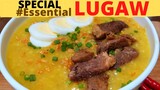 SPECIAL LUGAW with EGG and Fried PORK | BEST Pang KANTO RECIPE |  Lugaw ESSENTIAL