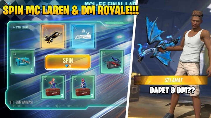 SPIN SKIN MCL-FF FINAL LAP EVENT HACKER STORE!!
