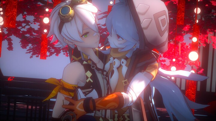 [Genshin Impact MMD]Hookfruit and dandelion, my wind flower is for you.