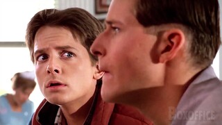 Marty meets his Dad in the past... | Back To The Future | CLIP