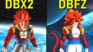 Gogeta - Semua Bentuk dan Serangan - Dragon Ball Super Universe 2 vs Dragon Ball FighterZ [Super Sai