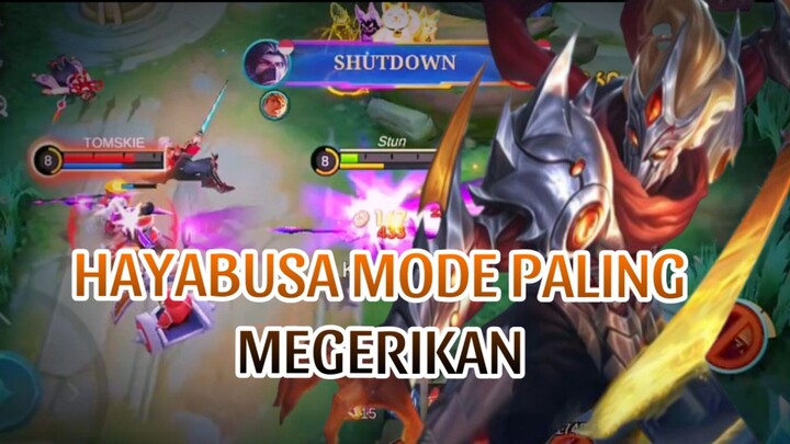 HAYABUSA MODE PALING MEGERIKAN