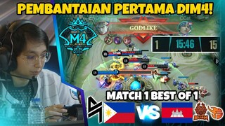 PEMBANTAIAN PERTAMA X DI M4!! MERINDING NONTONNYA GUYS!! BLACKLIST PH VS BURN KAMBOJA!! BO 1