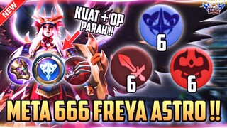 COMBO 666 FREYA ASTRO TERKUAT ! META MAGIC CHESS UPDATE TERBARU
