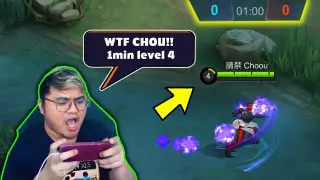 FAMOUS STREAMER AMAZED IN MY TOP GLOBAL ROTATION CHOU!! (MUST WATCH)