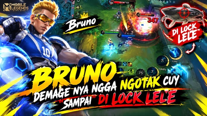 Bruno ngga ngotak demage nya sampe “ di lock lele !!!